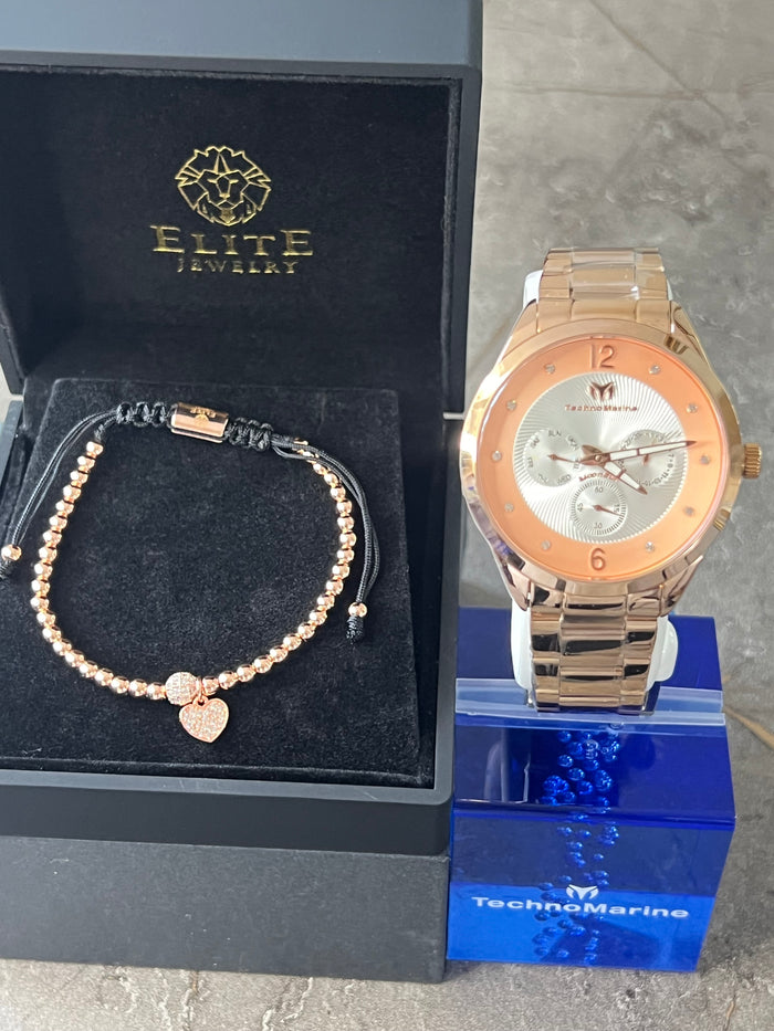 Especial: TechnoMarine Moonsun + Pulsera Corazón Gratis