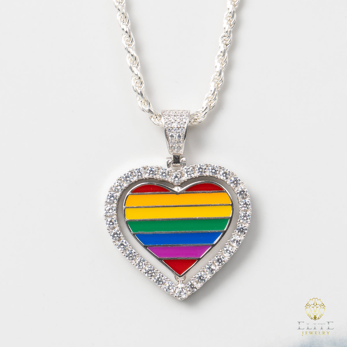 Pendant One Love Plata + Cadena GRATIS - Elite Jewelry Store 