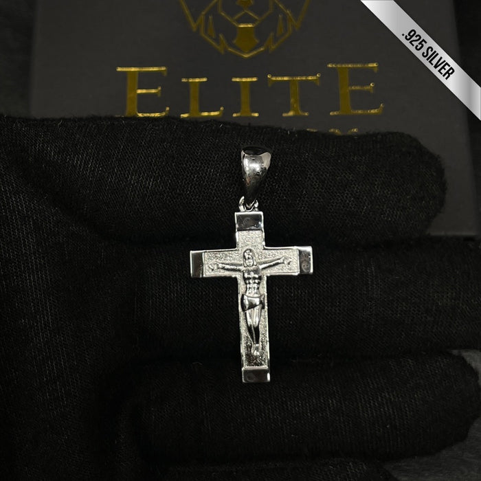 Pendant De Crucifijo Plata - Elite Jewelry Store 