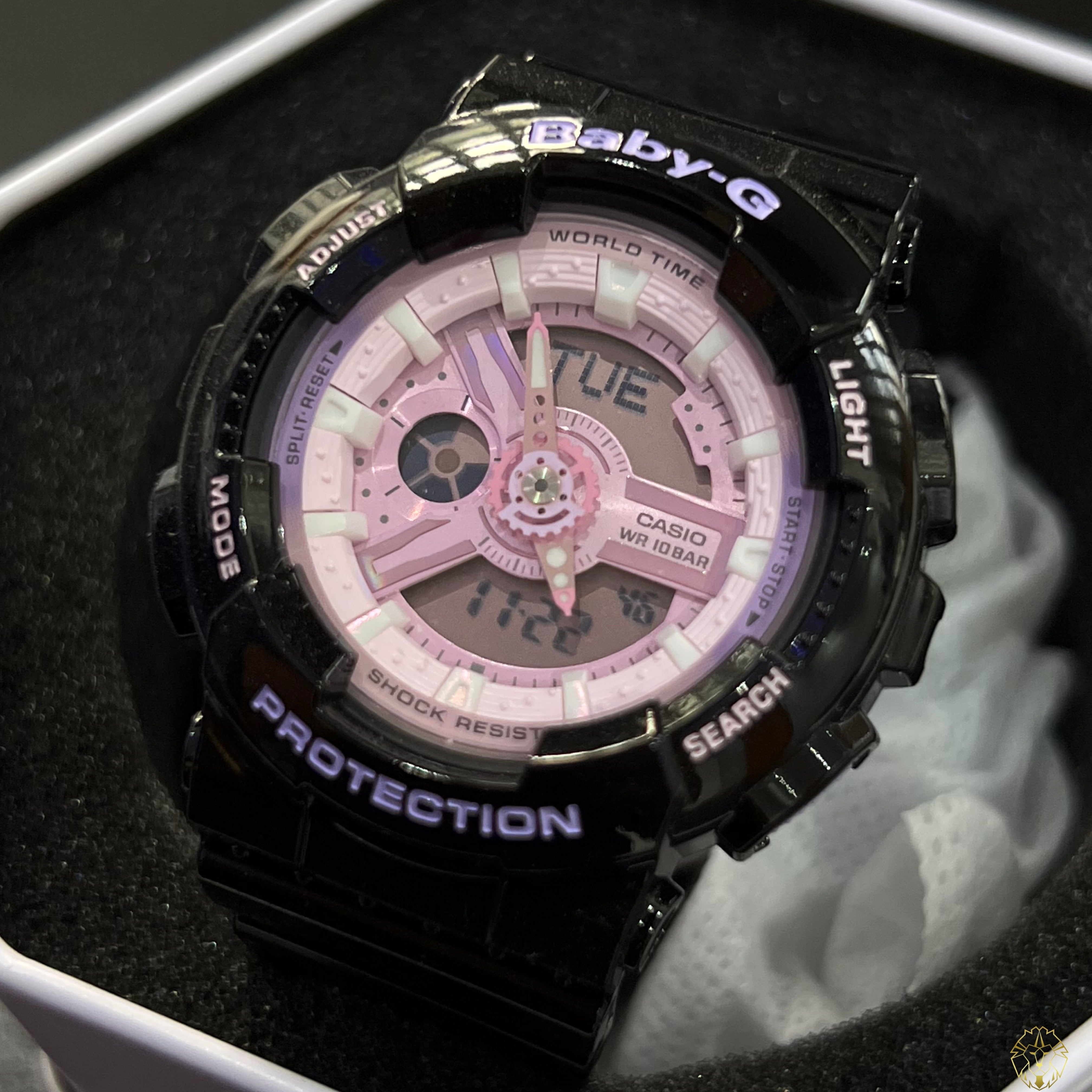 Reloj baby g discount negro