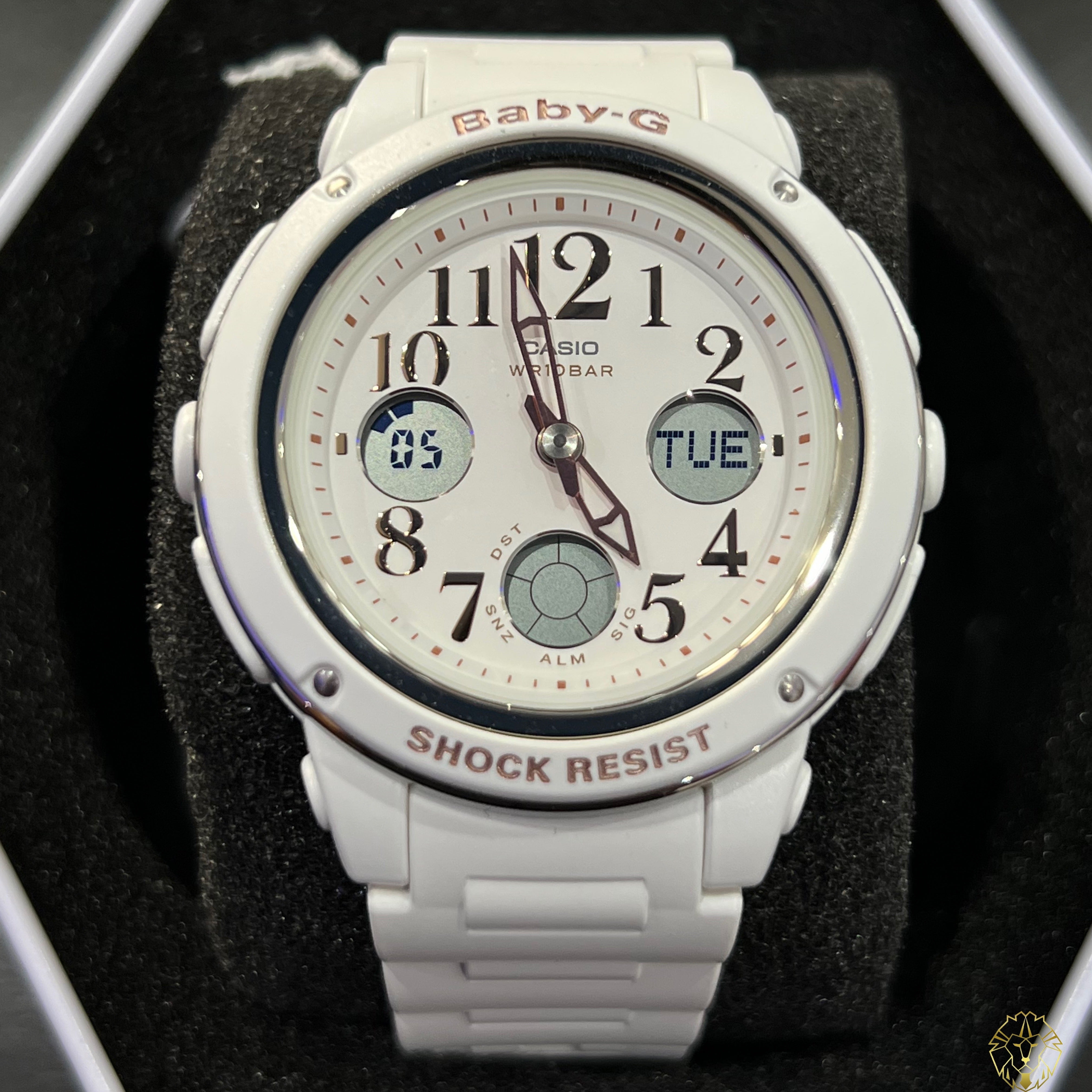 Casio Baby G Blanco Redondo Damas Elite Jewelry Store