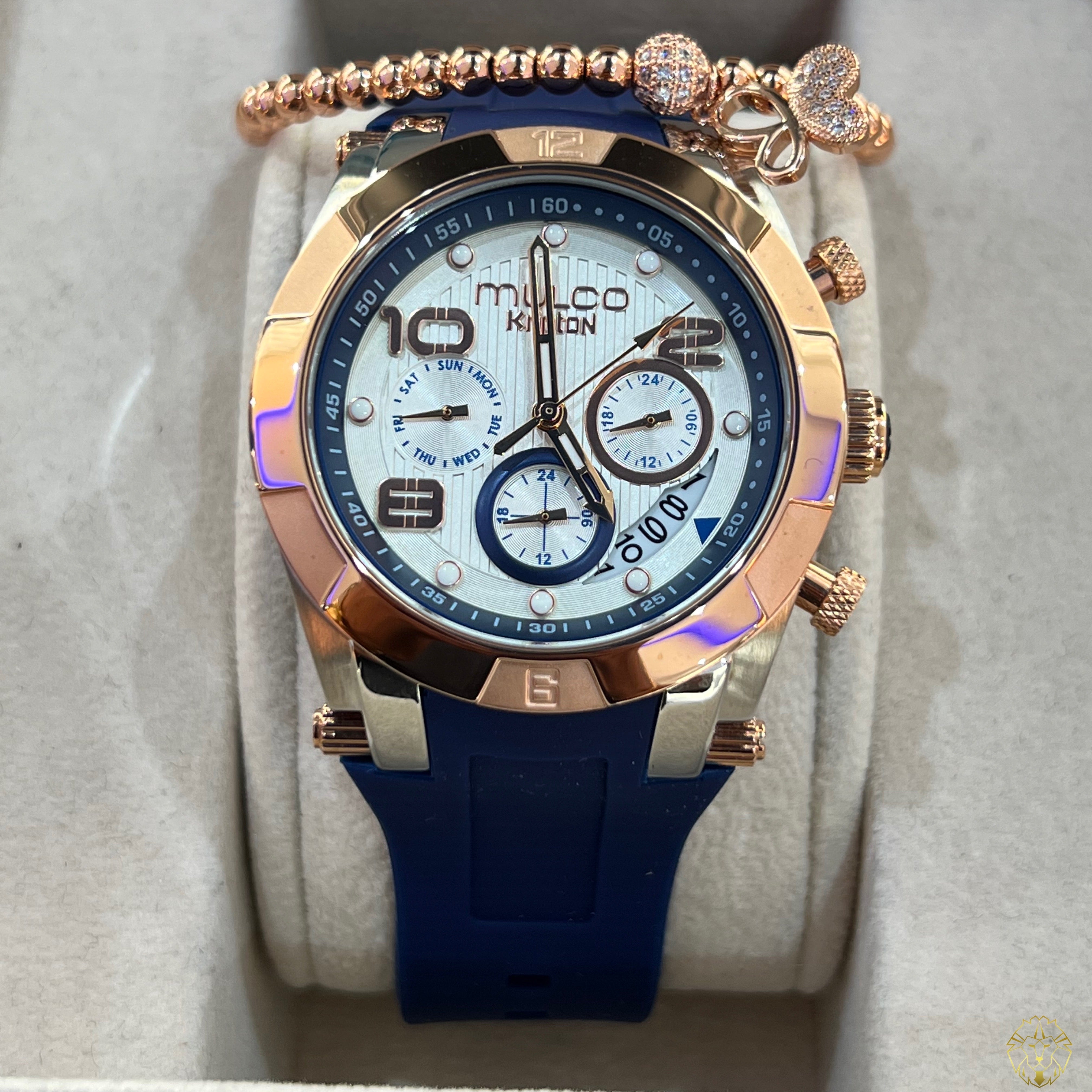 Mulco Kripton Azul 42mm Damas Elite Jewelry Store